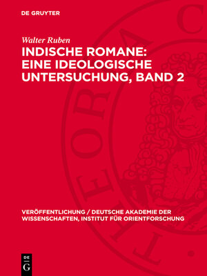 cover image of Probleme der Liebe und des Freiheitskampfes in indischen Romanen aus den Jahren 1937–1961